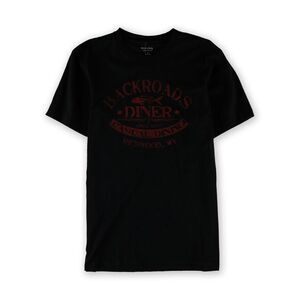 SONOMA life+style Mens Backroads Diner Graphic T-Shirt, Black, NWT